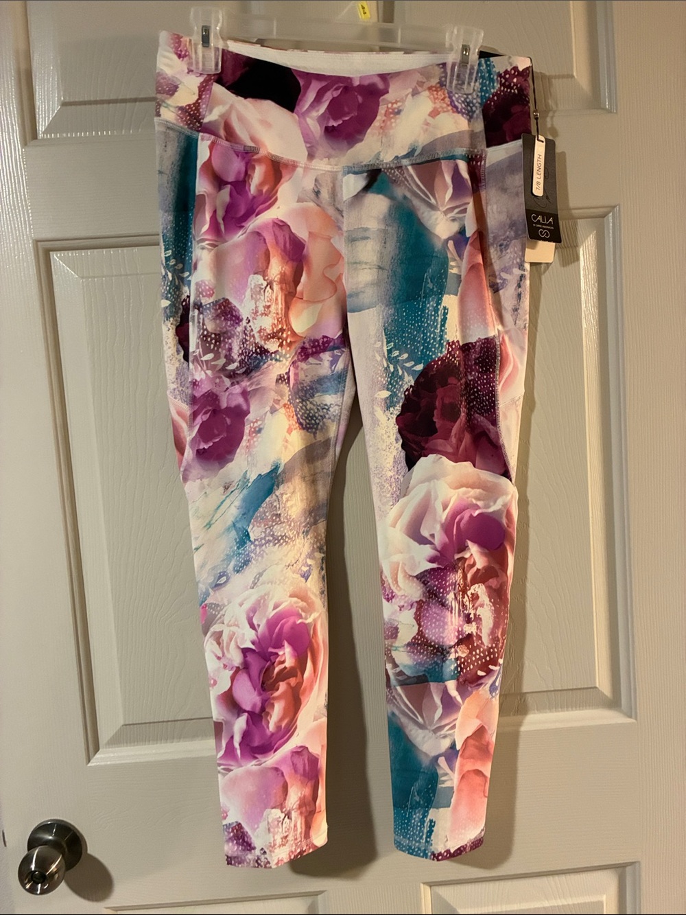 CALIA by Carrie Underwood 7/8 Length Floral Print Leggings